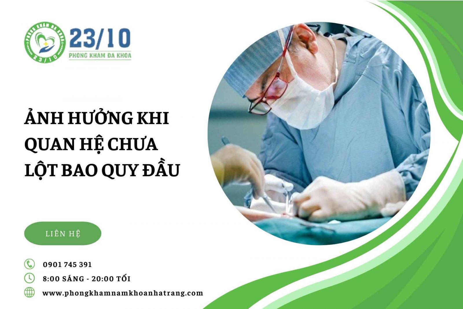 Ảnh hưởng khi quan hệ chưa lột bao quy đầu