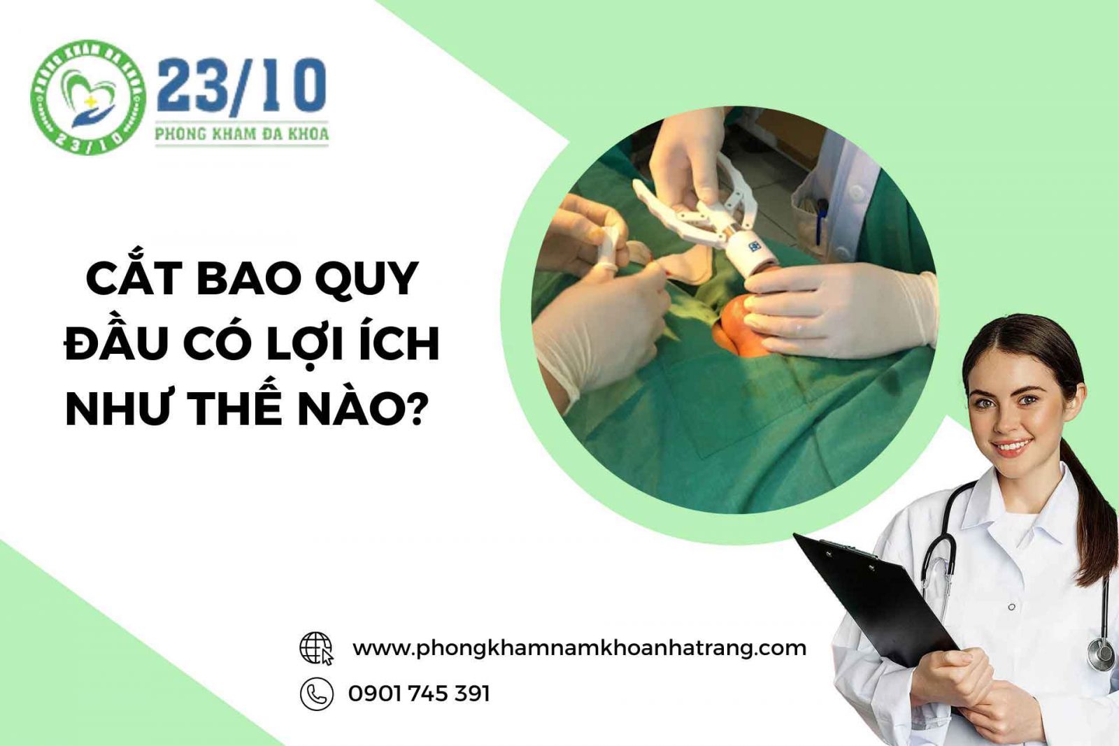 Cắt bao quy đầu có lợi ích như thế nào?