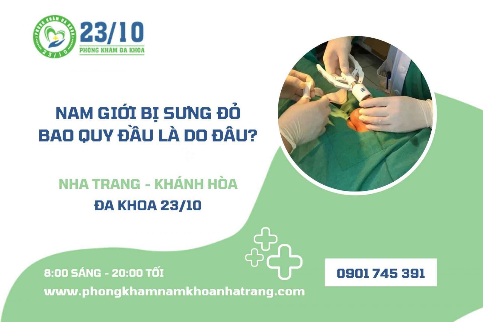 Nam giới bị sưng đỏ bao quy đầu là do đâu?