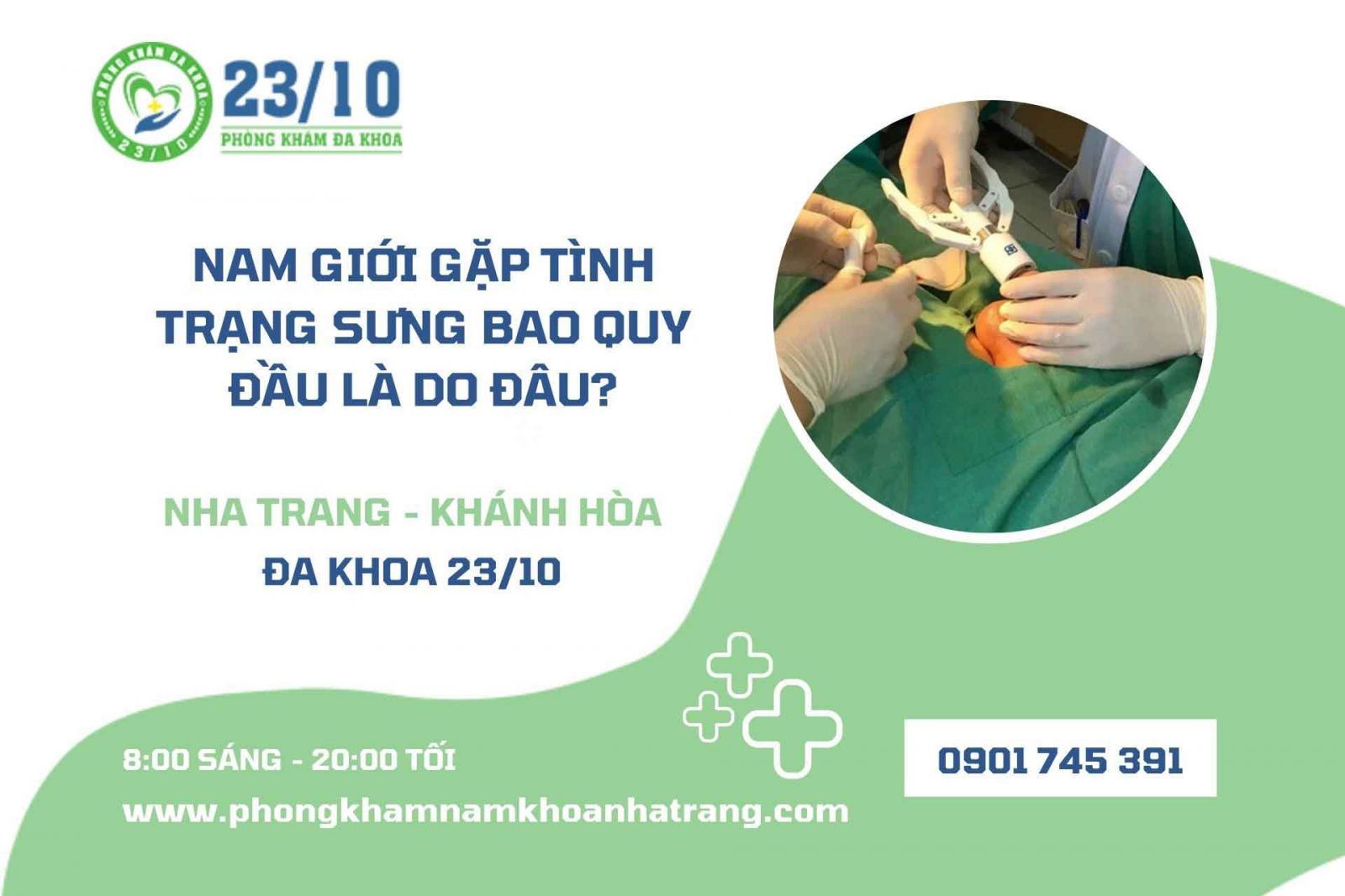 Nam giới gặp tình trạng sưng bao quy đầu là do đâu?