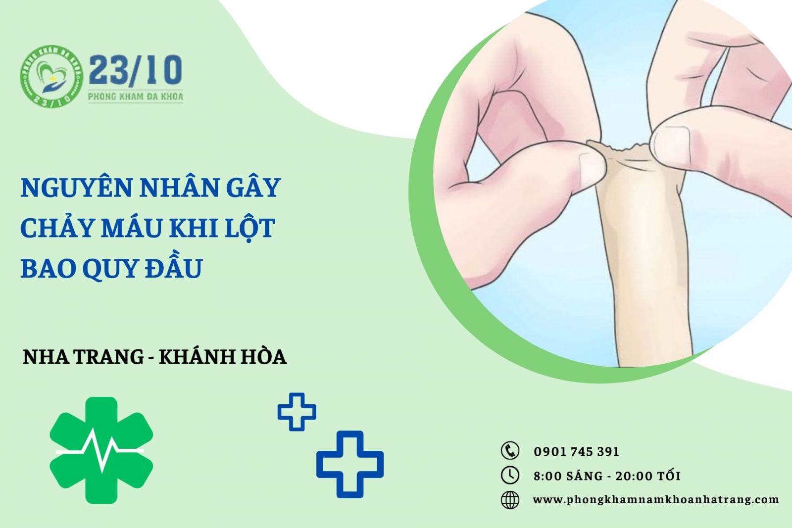 Nguyên nhân gây chảy máu khi lột bao quy đầu