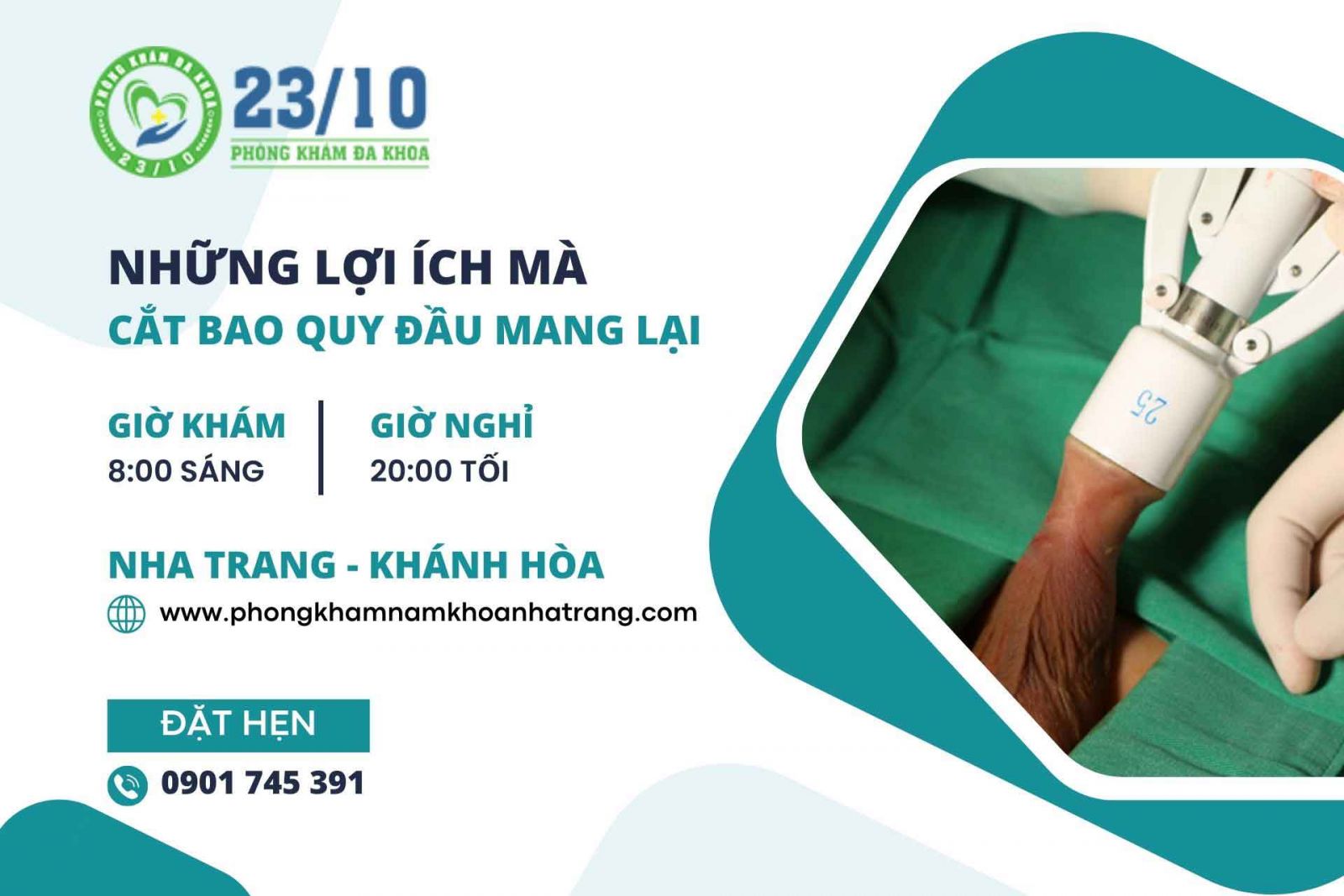 Những lợi ích mà cắt da bao quy đầu mang lại