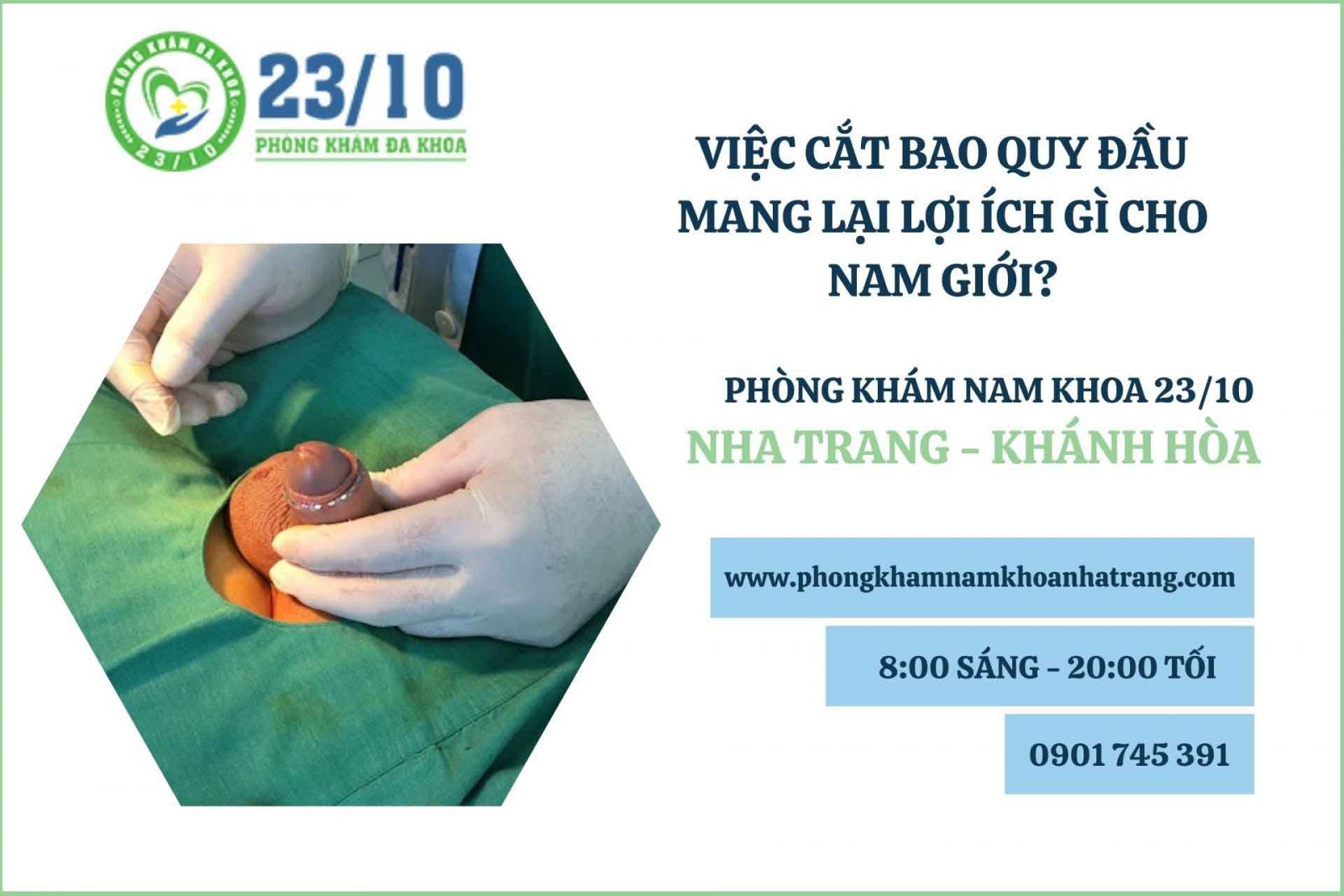 Việc cắt bao quy đầu mang lại lợi ích gì cho nam giới?