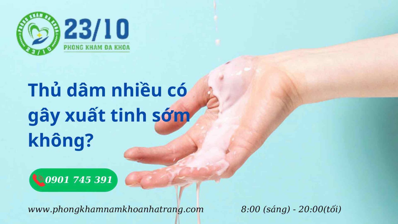  Nam giới thủ dâm nhiều có gây xuất tinh sớm không?